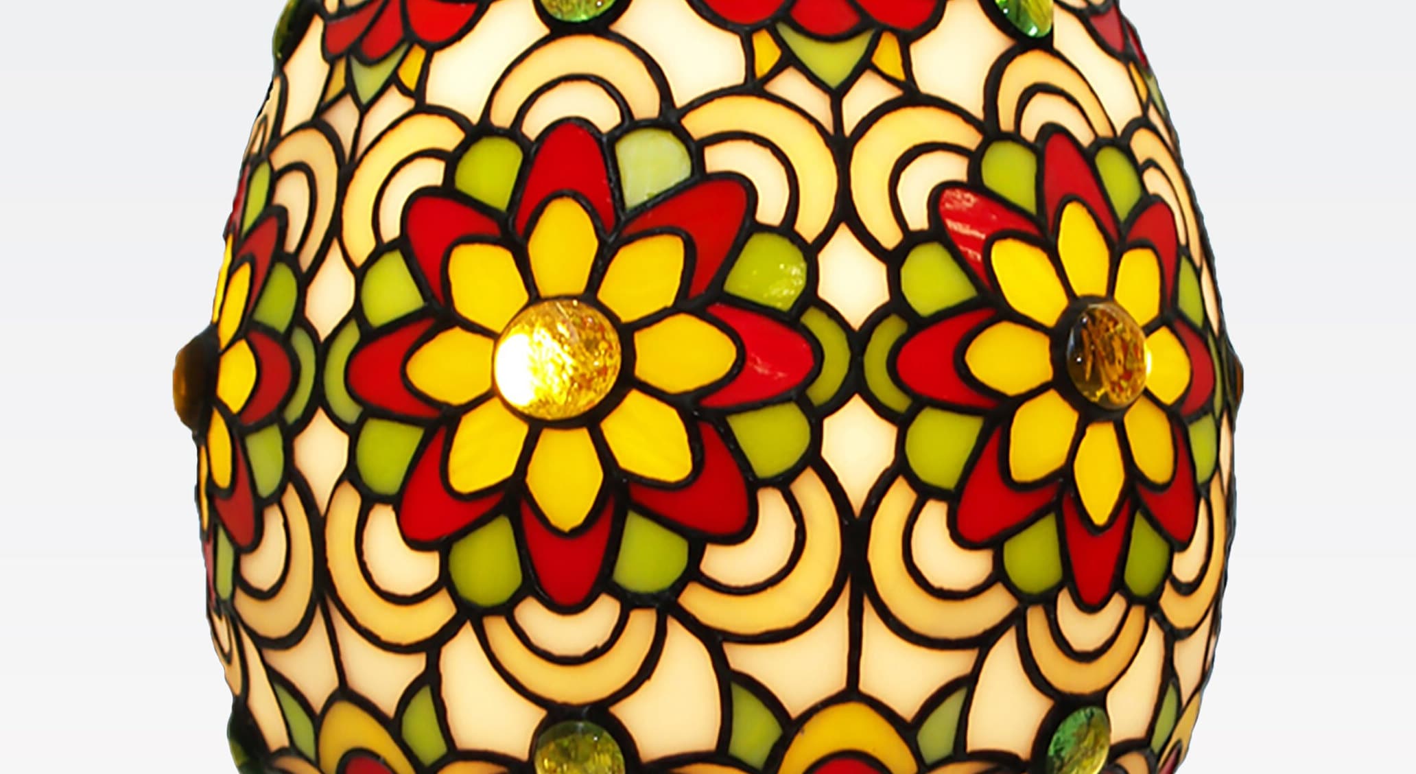 Lampe oeuf de Vianne en verre vintage | Selency