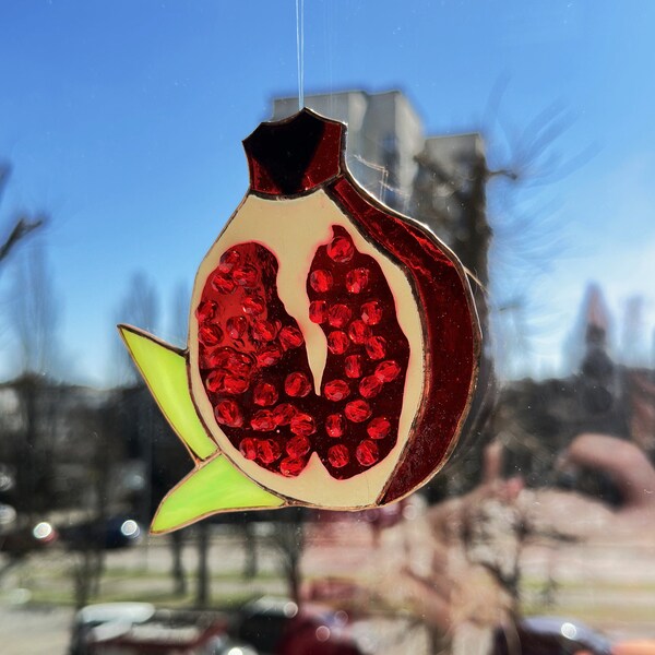 Kitchen Stained Glass Etsy