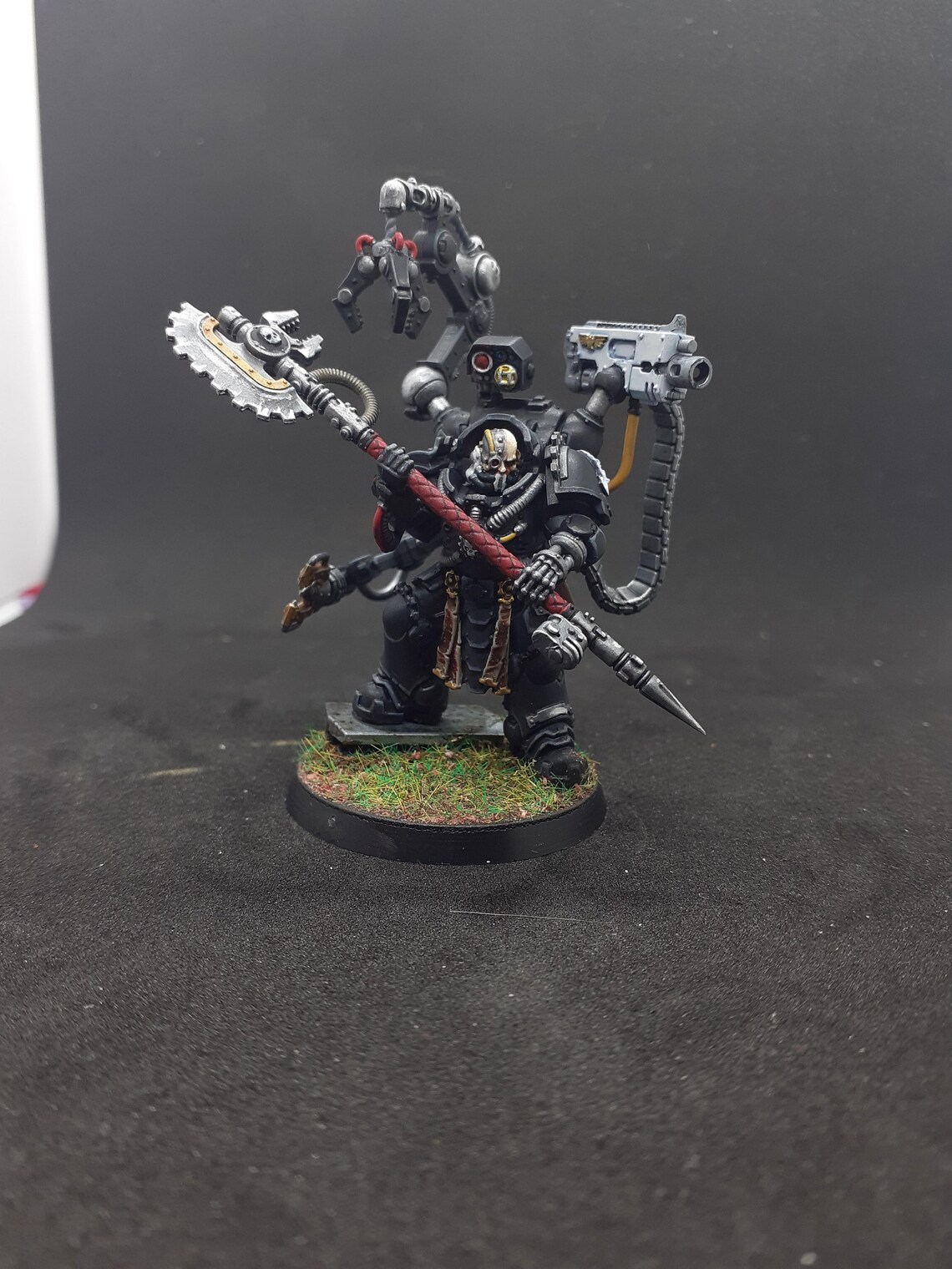 Warhammer 40k Iron Hands Iron Father Feirros Painted Etsy