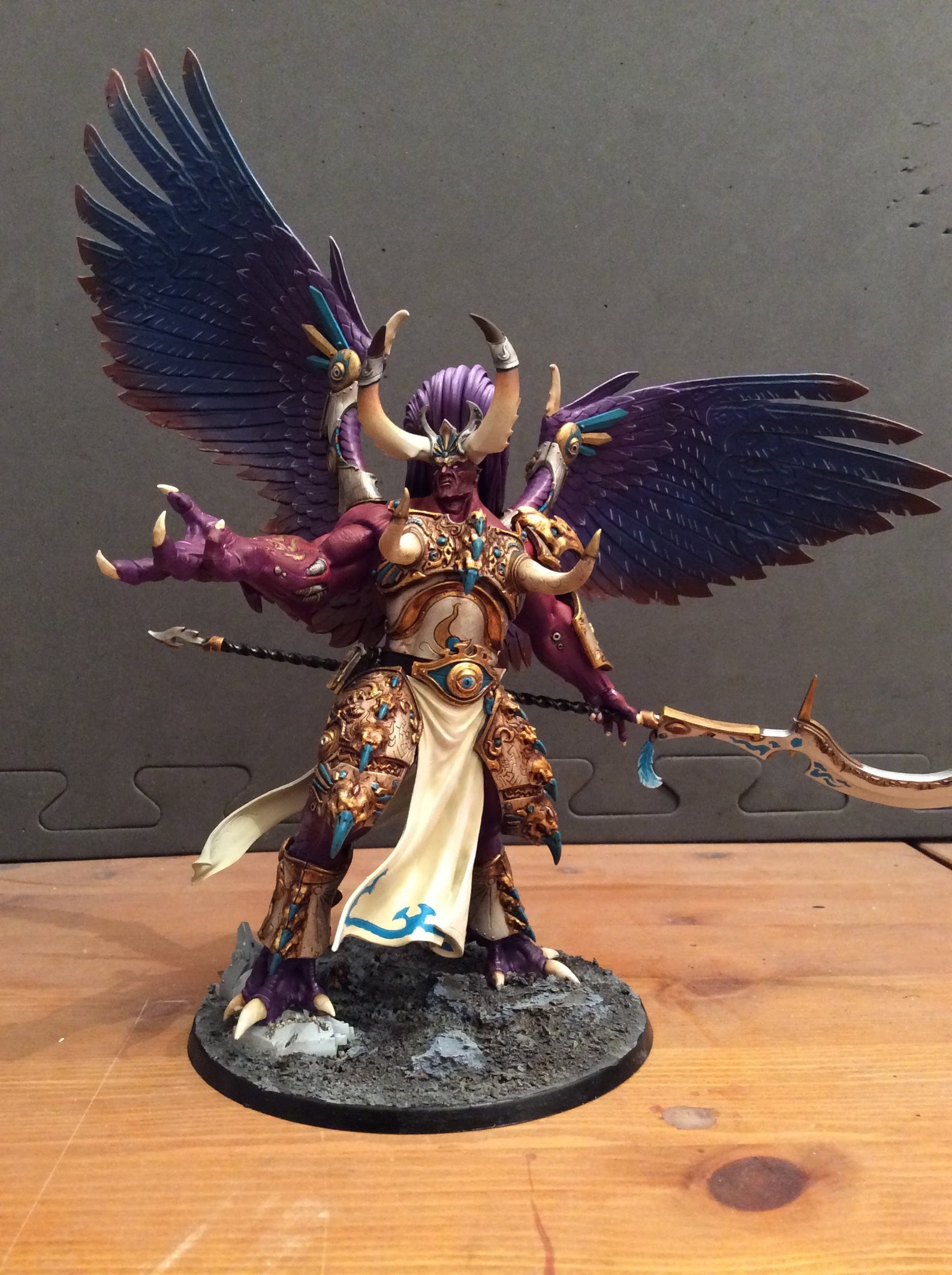Warhammer 40k Magnus the Red Commission Etsy