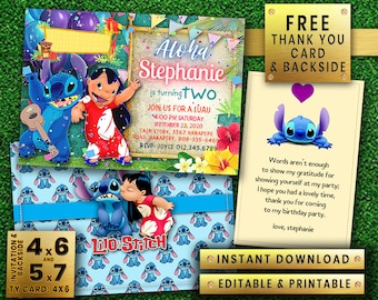 Lilo and Stitch Birthday | Etsy