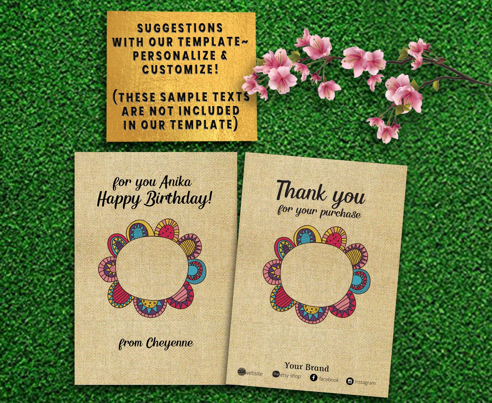 Jewelry Display Card Bracelet Display Necklace Holder for Etsy