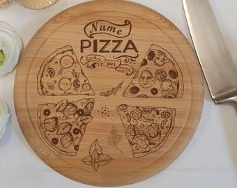 Fathers day vesper plate, wooden plate, pizza plate, breakfast board, steak plate with juice groove with personalisation. Many motifs...