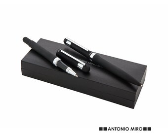 Kugelschreiber und Roller Pen mit Lasergravur, personalisierbar
