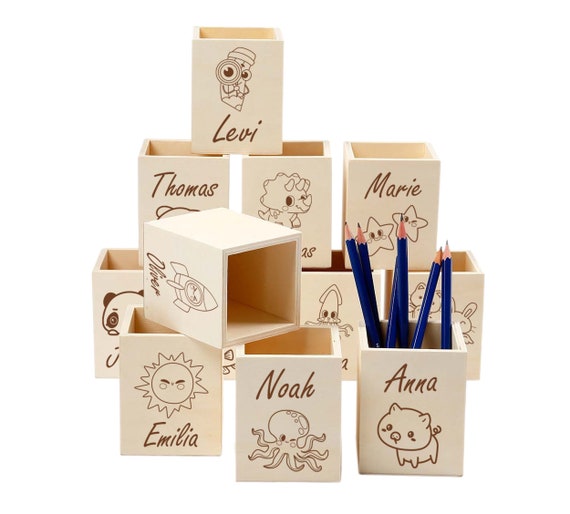 Pen holder for enrollment/individual personalized/start of school/students/children