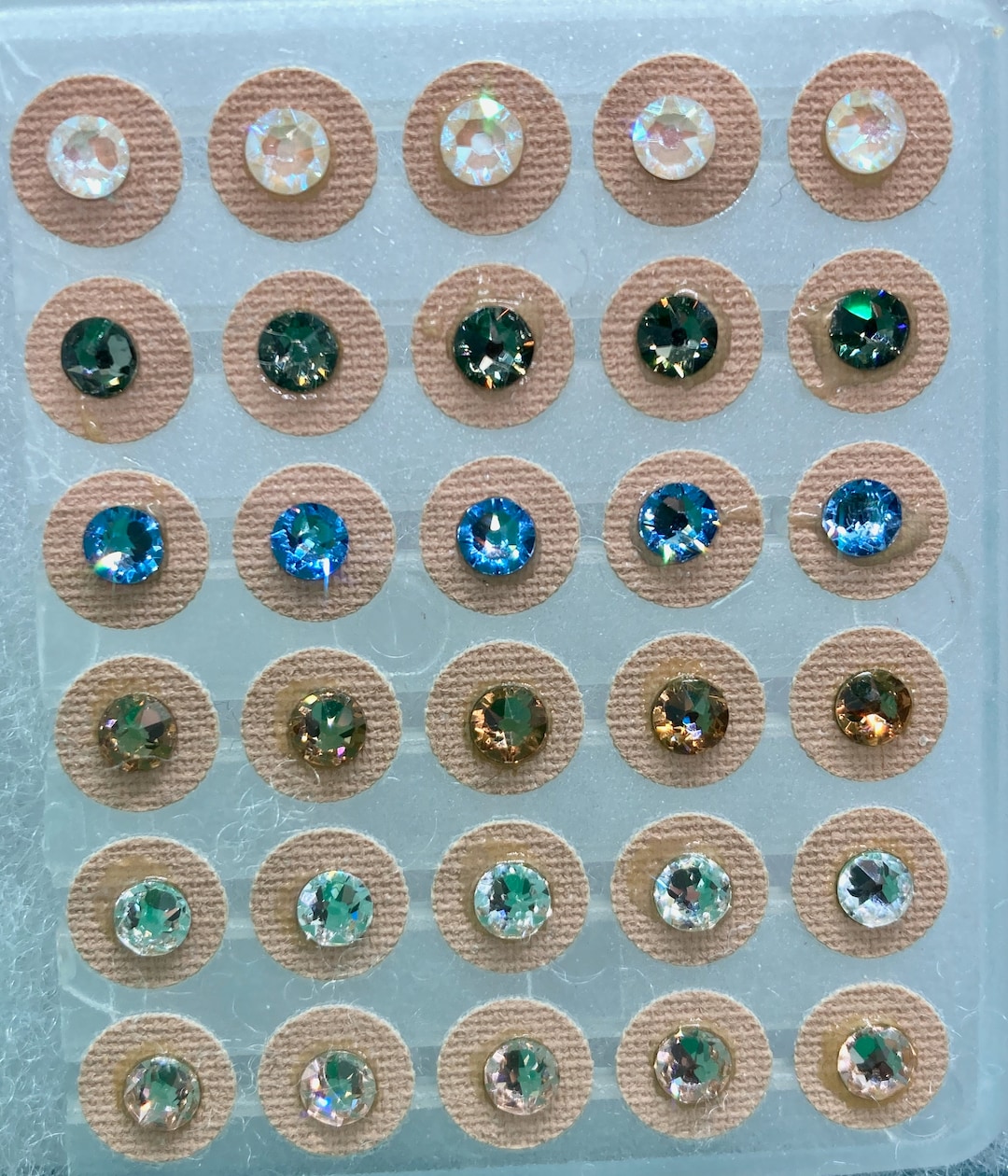 Metal Element Swarovski Crystal Ear Pellet Etsy