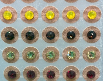 Earth Element Swarovski-kristaloorpellets