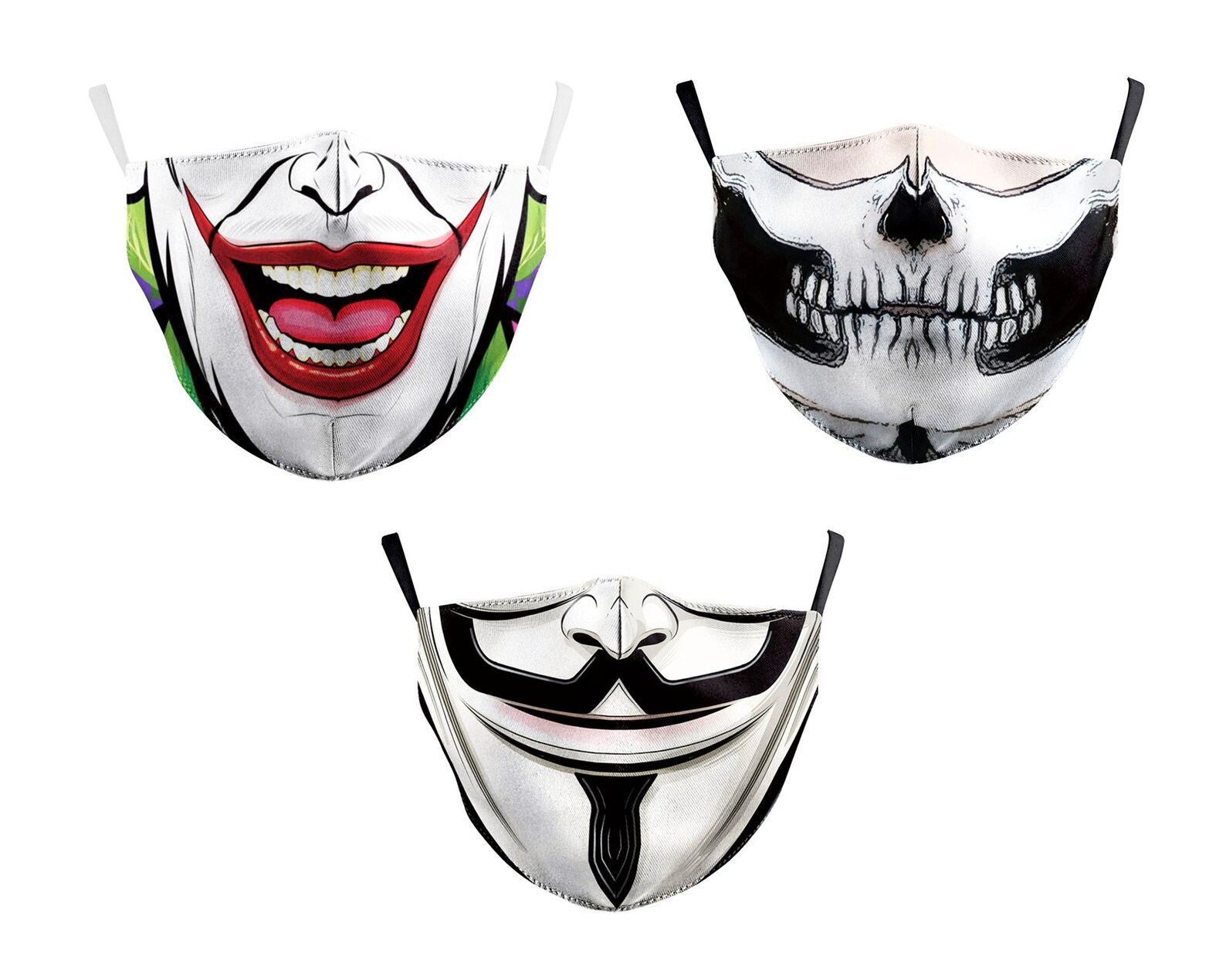 Joker Mask Vendetta Mouthguard Skull Mask Mouthguard Adult Etsy