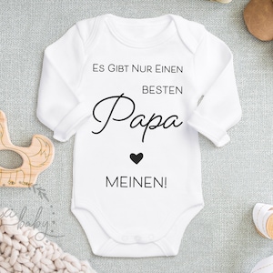 Baby Body Baby Body PAPA "There is only one best dad, mine!", dad gift for a birth or Father's Day