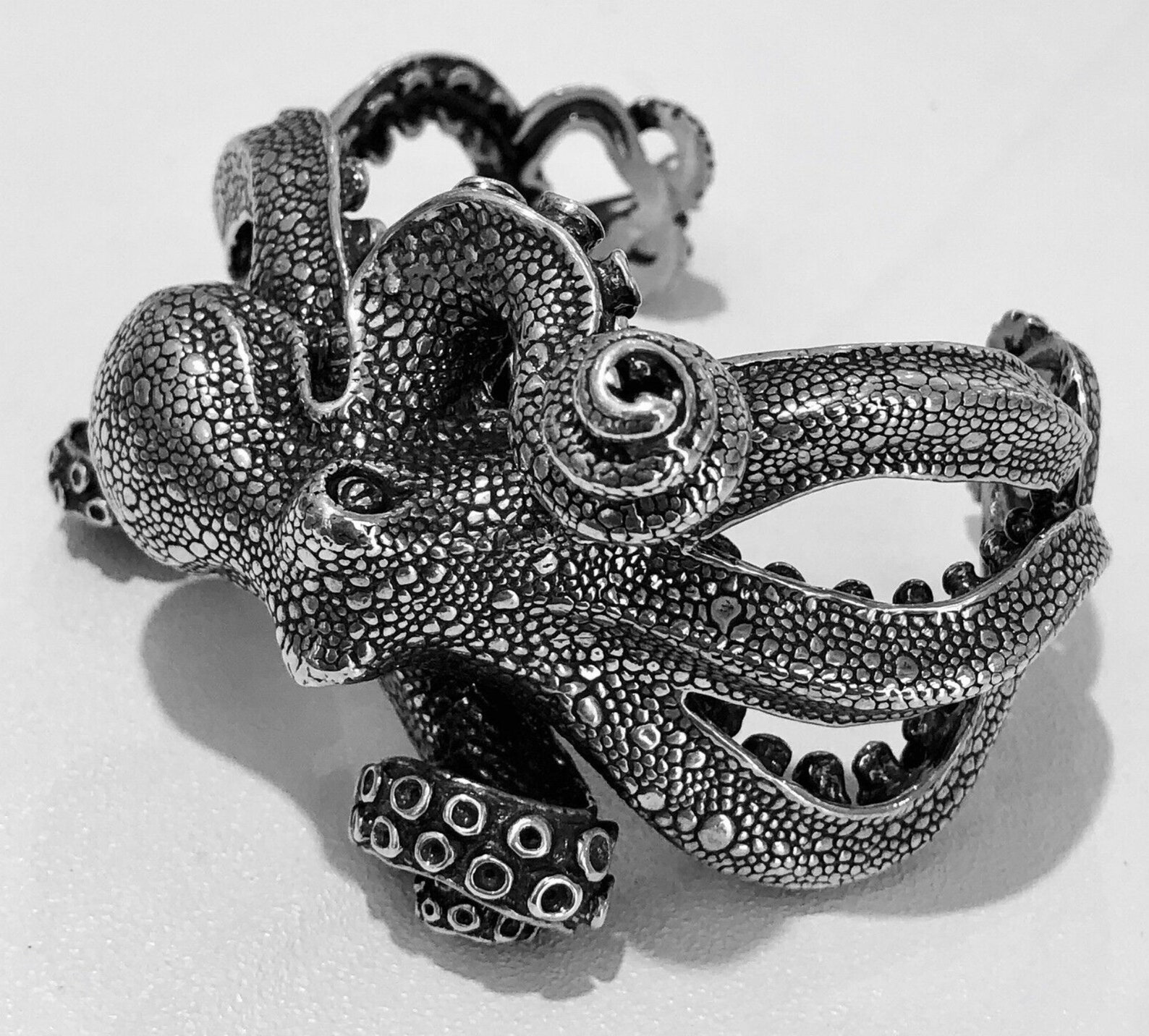 Octopus Bracelet Sterling Silver Etsy