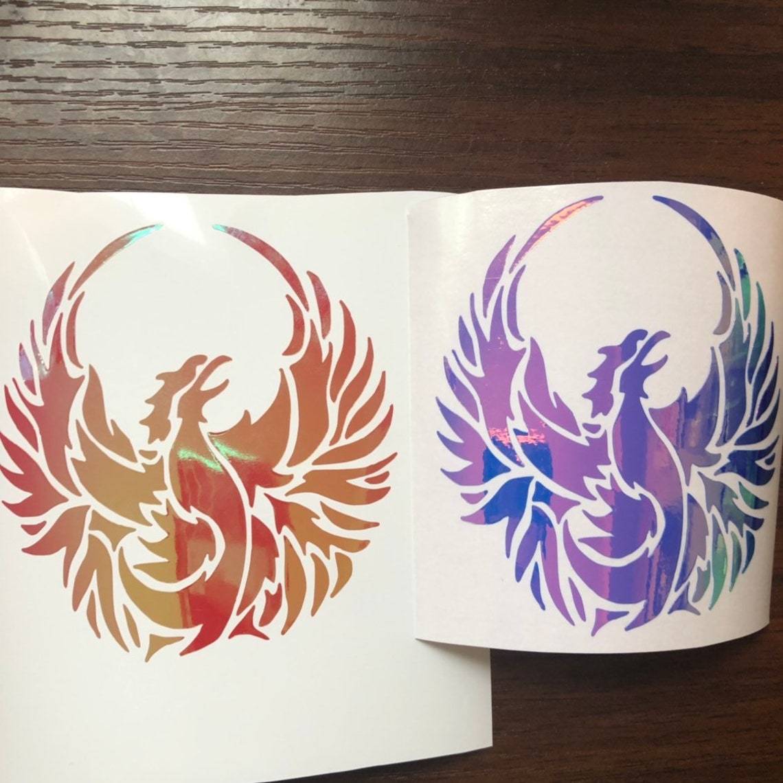 Phoenix Rising Vinyl Decal Sticker Etsy