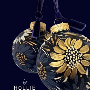 byhollie Midnight Blooms Baubles