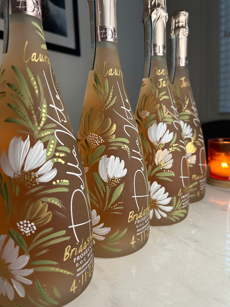 Byhollie Handpainted Occasion Bottle image 7