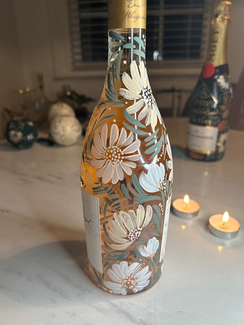 Byhollie Handpainted Occasion Bottle afbeelding 3