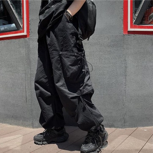 Techwear Baggy Harem Pants