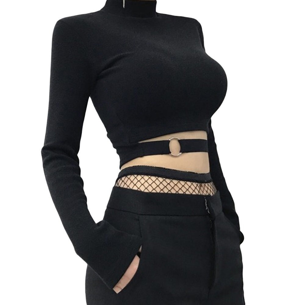Tight Black Long Sleeve Shirt - Etsy