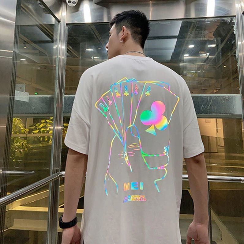 Reflective T-shirt - Etsy