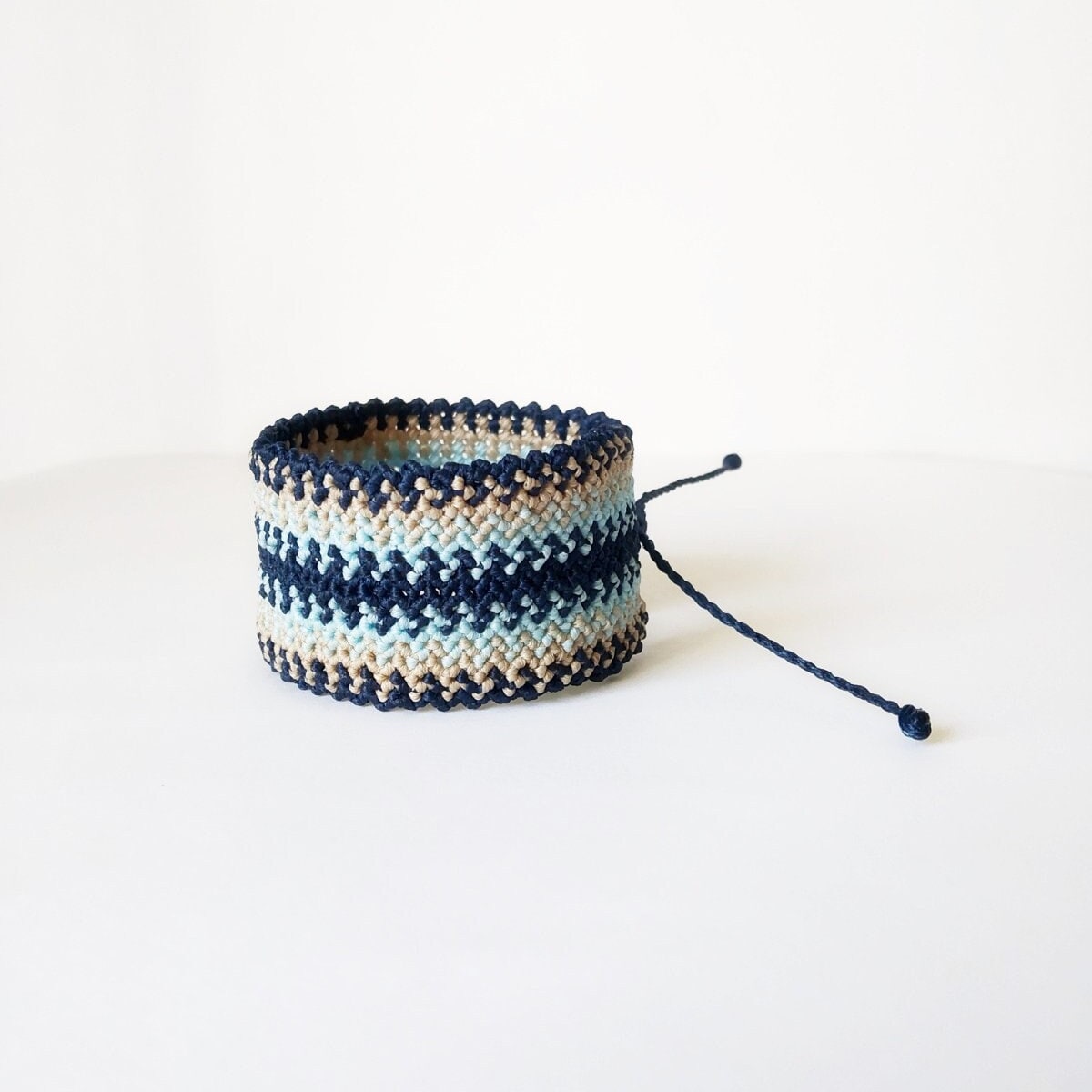 Ethnic Macrame Bracelet, Men Braided Bracelet, Set of 2 Woven Men ...