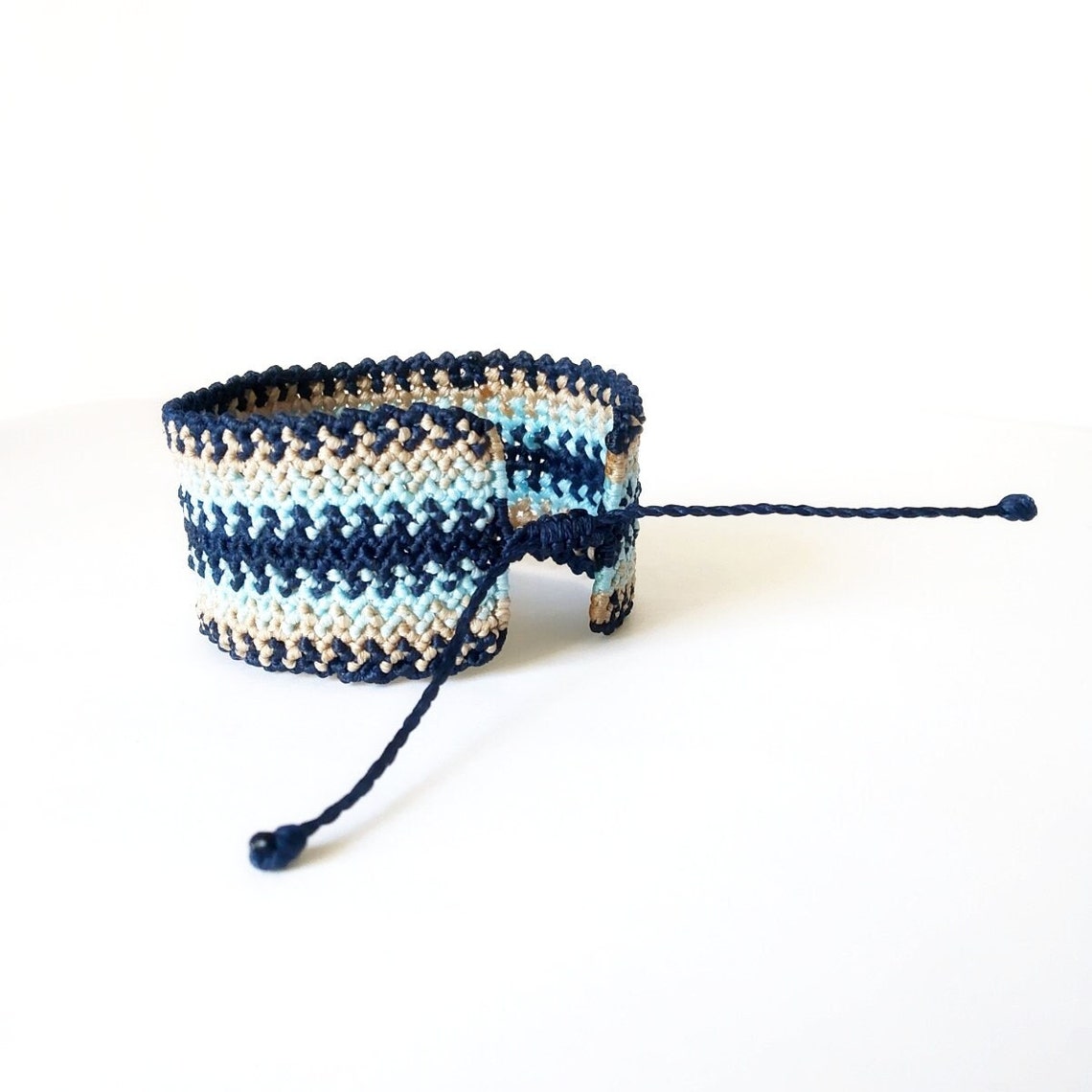 Ethnic Macrame Bracelet Men Braided Bracelet Set of 2 Woven - Etsy