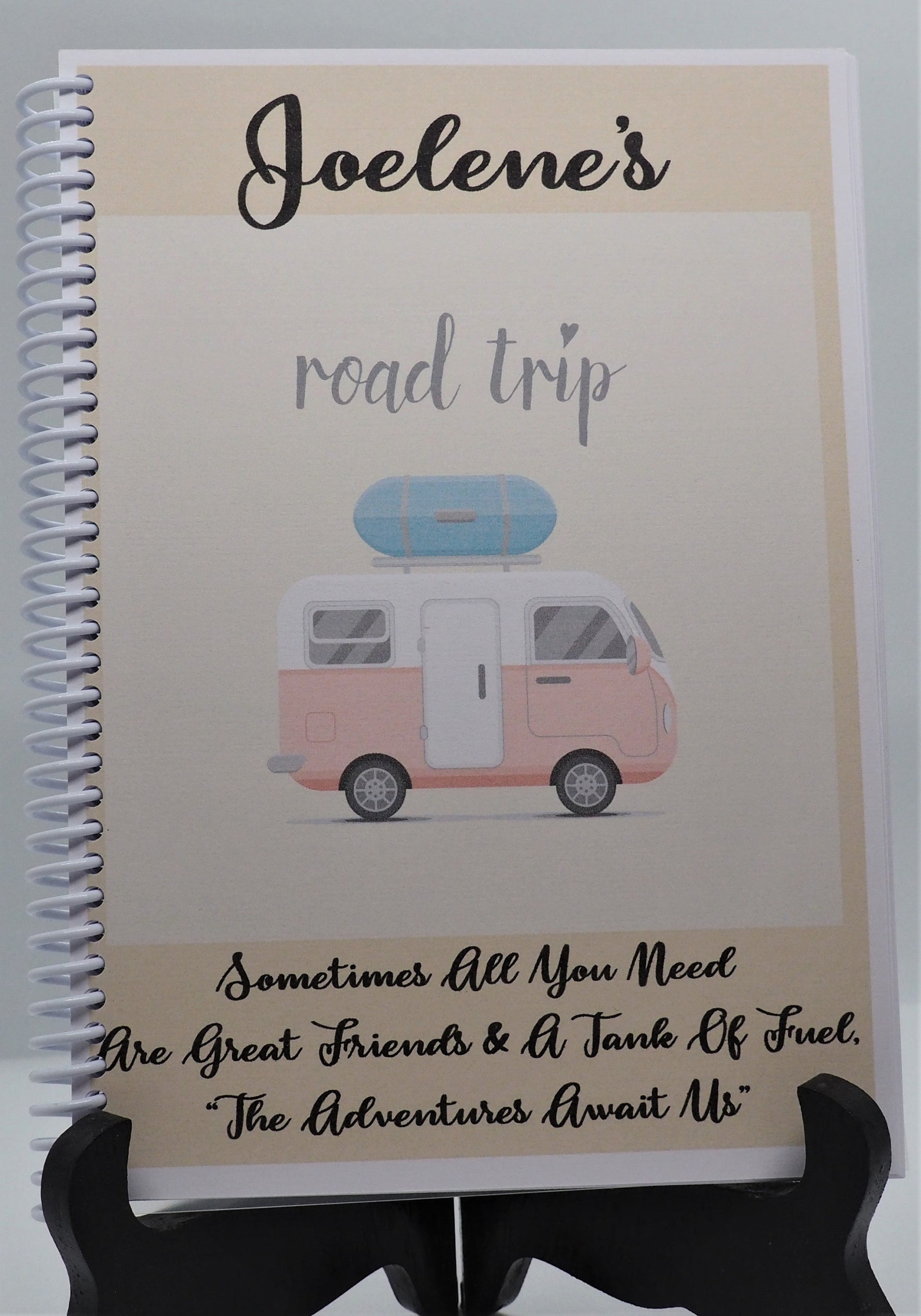 Road Trip Personalised Journal Trip Journal Trip Diary Etsy