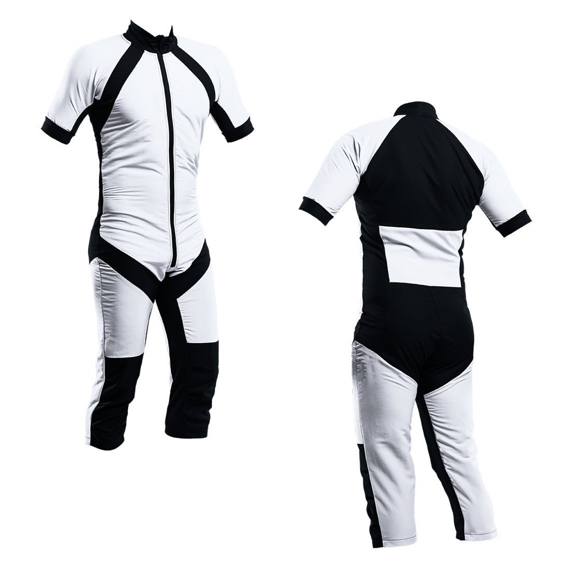 Skydiving Summer Suit White S202 Etsy