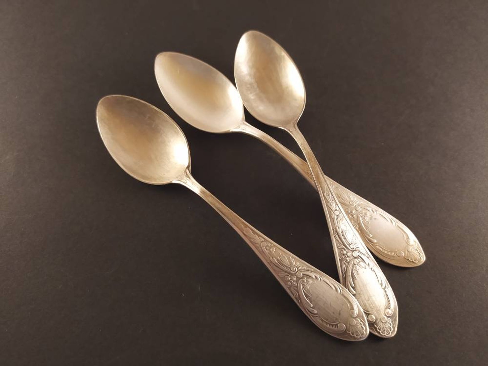 Vintage Tea Spoon Decorative Spoons USSR Cutlery Etsy