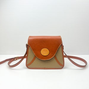 Vintage Splendid Brown Two Tone Leather Bag