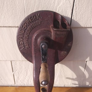 Vintage Bean Slicer - Alexanderwerk Bohnenschneider (Bean Slicer) - Made in Germany