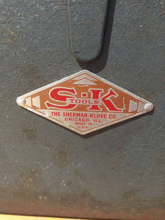 Vintage Long Toolbox Sherman klove SK Chicago IL Etsy Israel