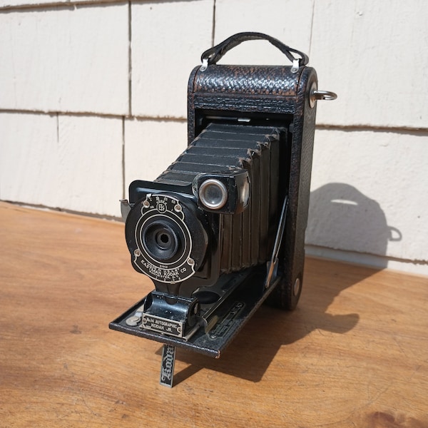 Vintage Kodak Camera - No. 1-A Autographic Jr. - Decorative (Non-Functioning)
