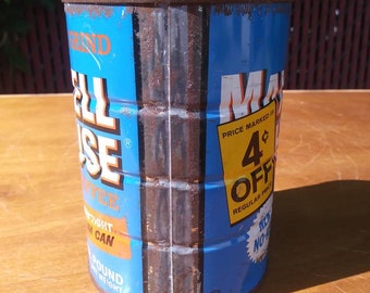 Vintage Maxwell House Coffee Can - Etsy