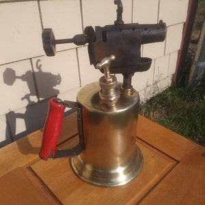 Brass Blowtorch - Clayton and Lambert - Cleaned and Polished