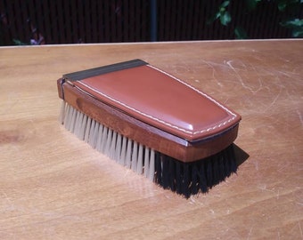 Vintage Clothes Brush with Storage