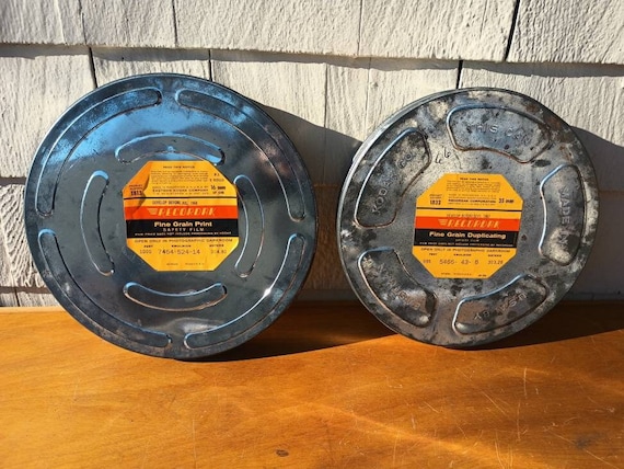 Vintage Kodak Film Cans 35 and 16 MM -  Canada