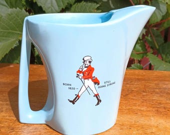 Vintage Johnnie Walker Pitcher or Jug - Light Blue