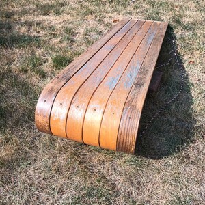 Banc de jardin - Banquette ADIRONDACK 125 cm Rouge