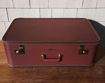 Vintage Lady Baltimore Train Case Red 1950's MCM Travel Case - Etsy