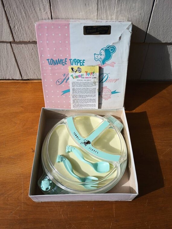 Vintage Child's Warming Plate Tommee Tippee Hot Plate Etsy