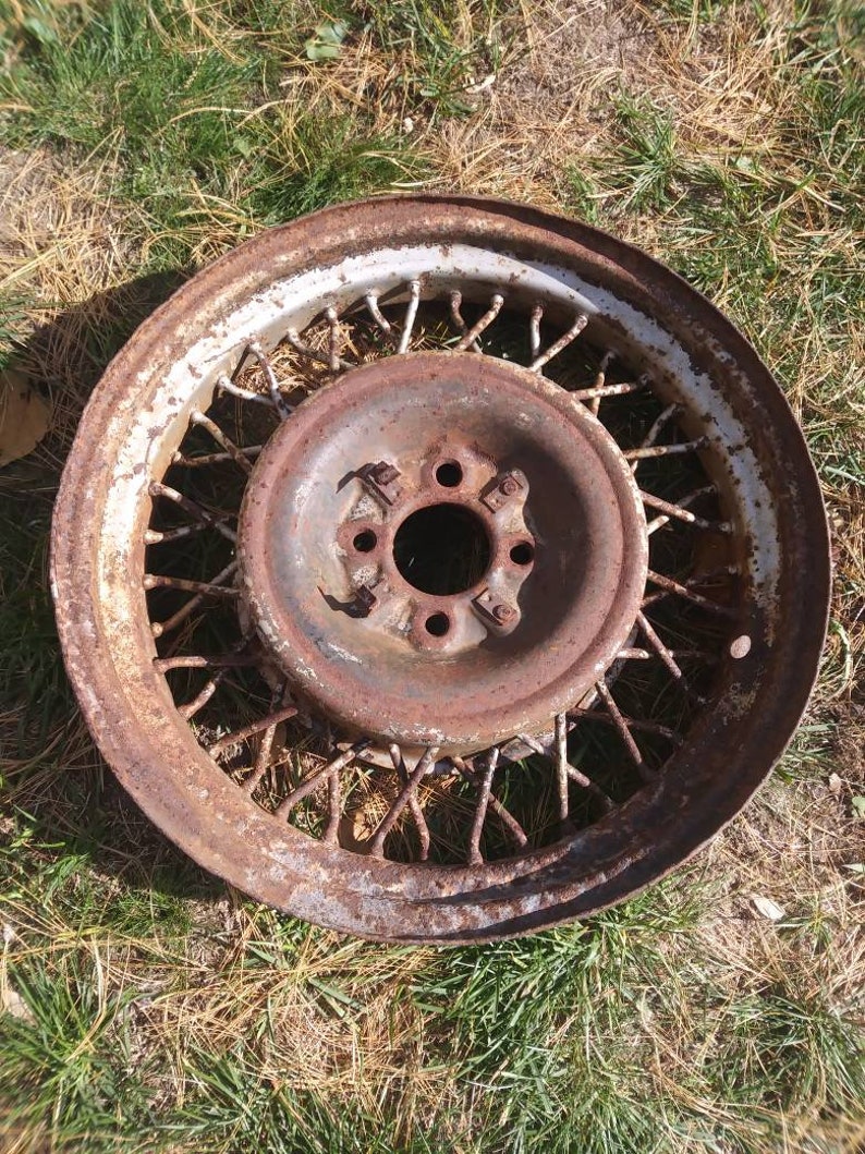 Vintage Wheel With Spokes - Etsy
