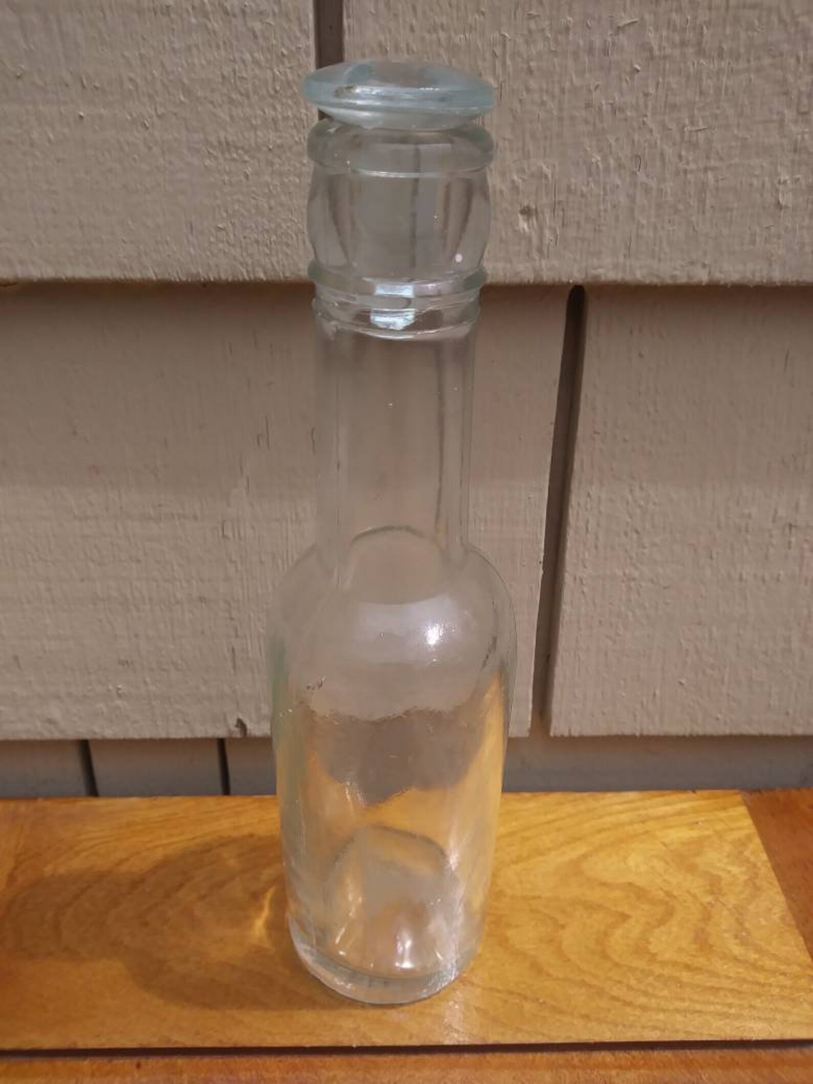 Vintage Light Blue H. J. Heinz Bottle with Glass Stopper | Etsy