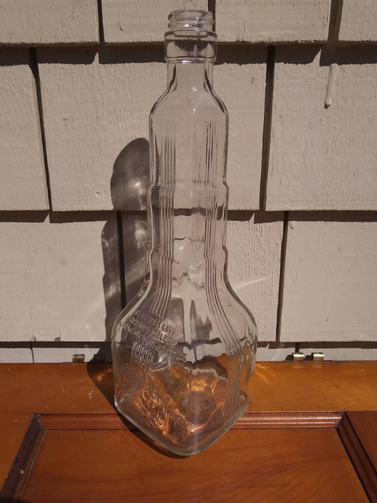 Mohawk Liqueurs SkyscraperShaped Bottle Great Art Deco Etsy