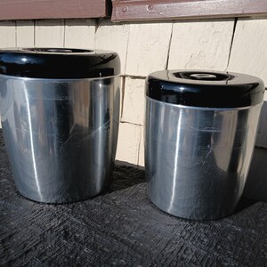 Vintage Kitchen Canisters - Etsy