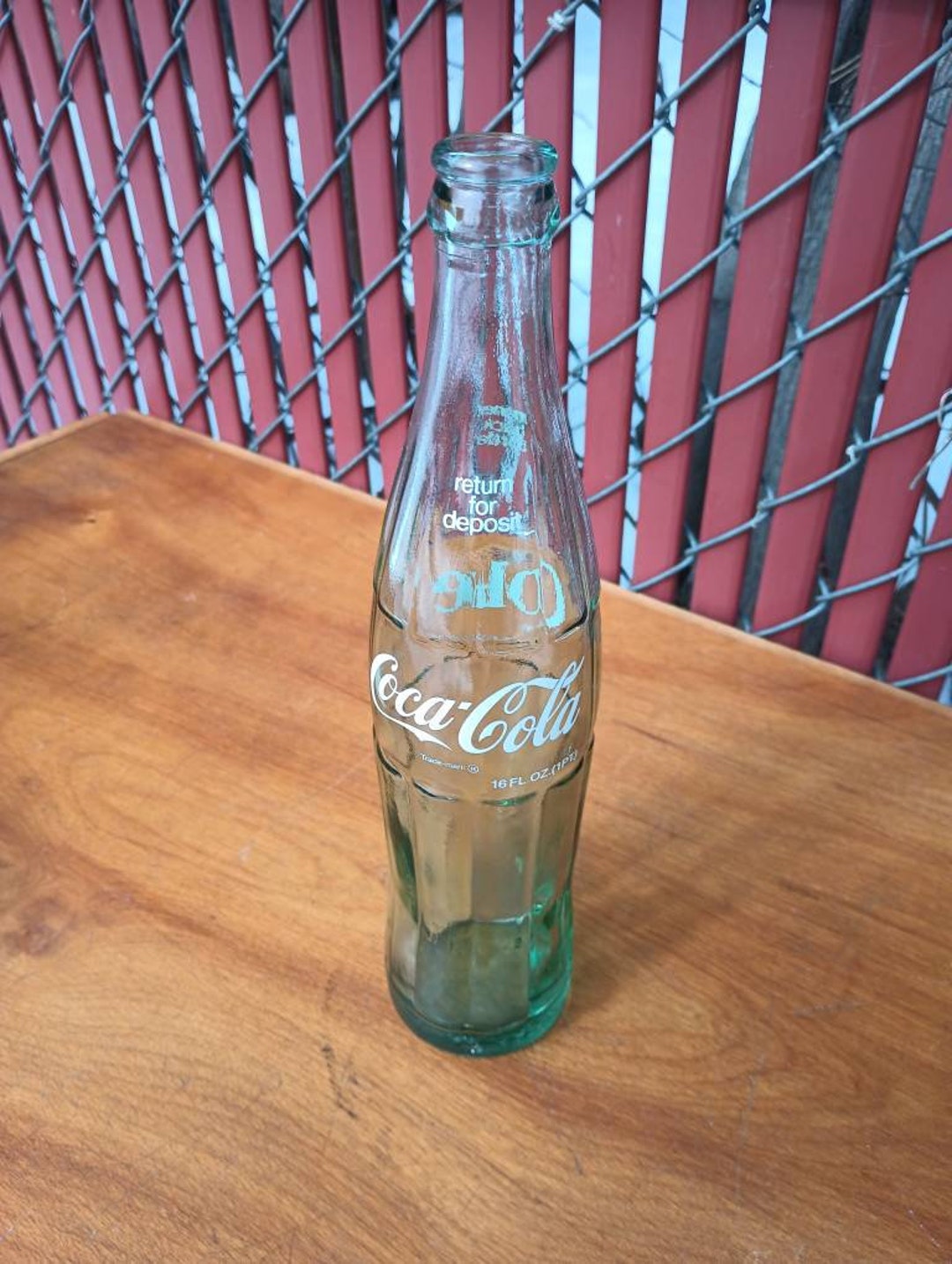 Vintage Coke Bottle 16 Ounces Grand Rapids, Michigan Etsy