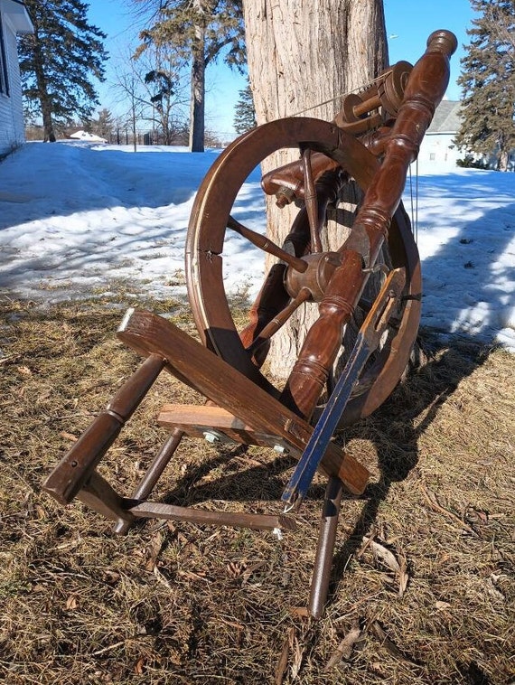 Norwegian Upright Spinning Wheels