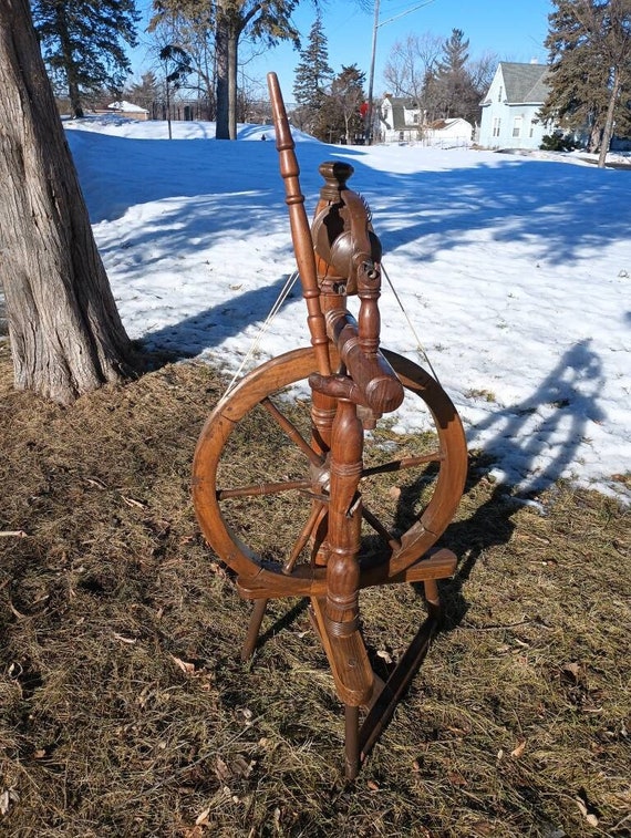 Norwegian Upright Spinning Wheels