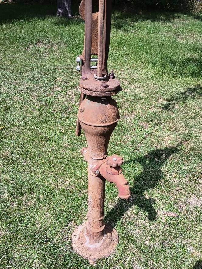 Vintage Hand Operated Well Water Pump A.Y. Mcdonald Manufacturing, Dubuque,  IA Local Pickup Only 
