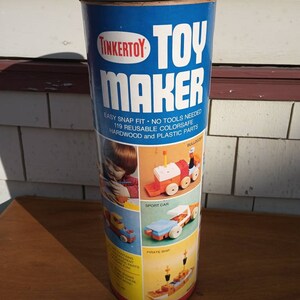 Vintage Tinkertoy Toy Maker Set - No. 464