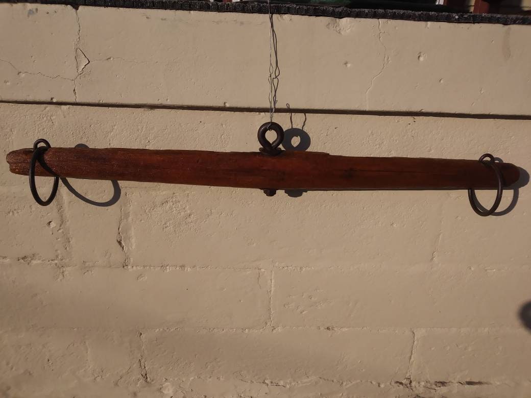 Refinished Vintage Horse Tack - Singletree - Rustic Decoration or Repurpose!