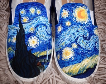Starry Night Shoes | Etsy