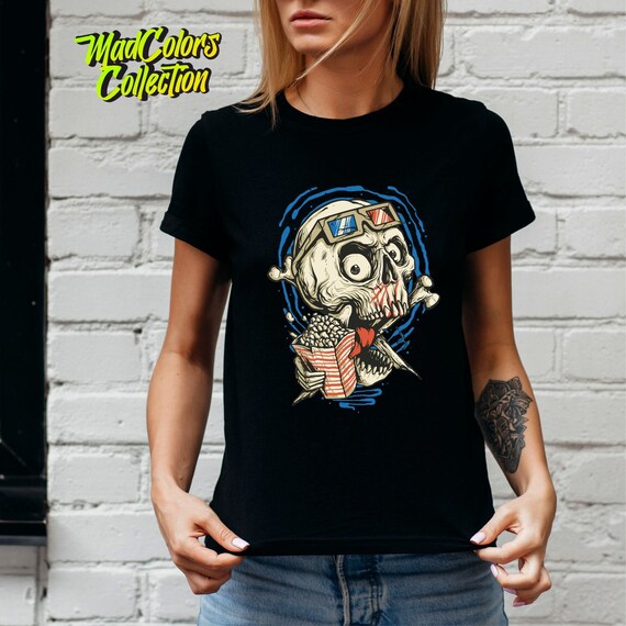Skull designer t shirt Clearance